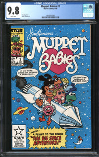 Muppet Babies (1985) # 2 CGC 9.8 NM/MT