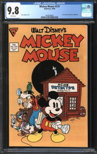 Mickey Mouse (1986) #219 CGC 9.8 NM/MT