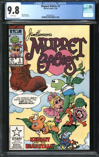Muppet Babies (1985) # 3 CGC 9.8 NM/MT