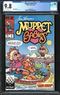 Muppet Babies (1985) # 9 CGC 9.8 NM/MT