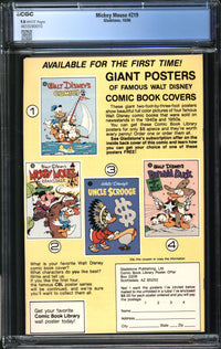 Mickey Mouse (1986) #219 CGC 9.8 NM/MT