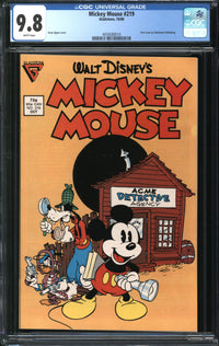 Mickey Mouse (1986) #219 CGC 9.8 NM/MT