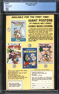Mickey Mouse (1986) #219 CGC 9.8 NM/MT