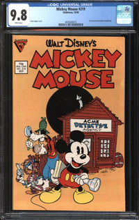 Mickey Mouse (1986) #219 CGC 9.8 NM/MT