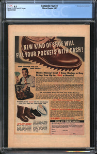 Fantastic Four (1961) #  3 CGC 6.5 FN+