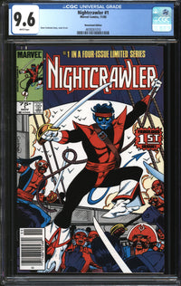 Nightcrawler (1985) #1 Newsstand Edition CGC 9.6 NM+