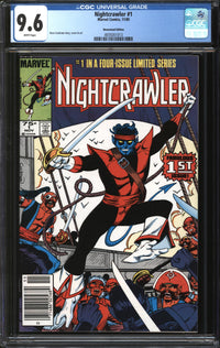 Nightcrawler (1985) #1 Newsstand Edition CGC 9.6 NM+