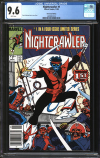 Nightcrawler (1985) #1 Newsstand Edition CGC 9.6 NM+