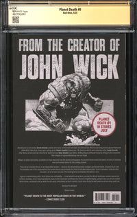 Planet Death (2025) #0 CGC x JSA Signature Series 9.9 MINT Signed Tomas Giorello, Derek Kolstad & Robert Venditti