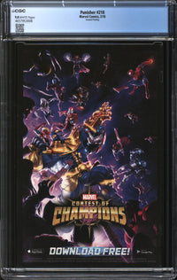 Punisher (2016) #218 Second Printing CGC 9.8 NM/MT