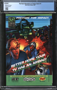 Real Adventures Of Jonny Quest (1996) #1 CGC 9.8 NM/MT