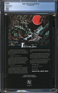 Saga Of The Swamp Thing (1987) #1 CGC 9.6 NM+