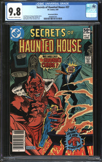 Secrets Of Haunted House (1975) #37 Newsstand Edition CGC 9.8 NM/MT