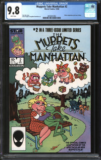 Muppets Take Manhattan (1984) #2 CGC 9.8 NM/MT