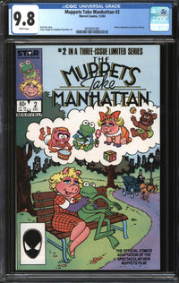 Muppets Take Manhattan (1984) #2 CGC 9.8 NM/MT
