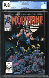 Wolverine (1988) #  1 CGC 9.8 NM/MT