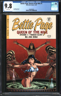 Bettie Page: Queen Of The Nile (1999) #1 CGC 9.8 NM/MT