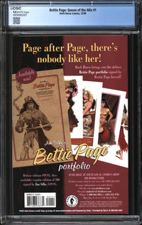 Bettie Page: Queen Of The Nile (1999) #1 CGC 9.8 NM/MT