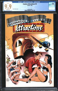 Comico Attractions (1987) #6 CGC 9.9 MINT