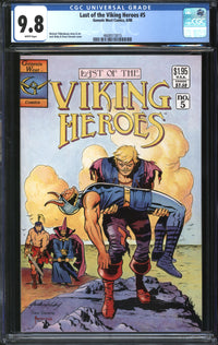 Last Of The Viking Heroes (1987) # 5 CGC 9.8 NM/MT