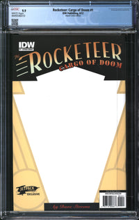 Rocketeer: Cargo Of Doom (2012) #1 Jetpack Comics Edition CGC 9.9 MINT