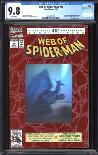 Web Of Spider-Man (1985) # 90 CGC 9.8 NM/MT