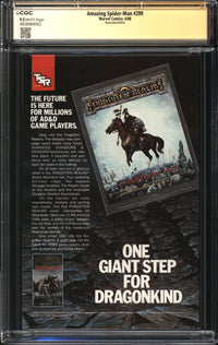 Amazing Spider-Man (1963) #299 Newsstand Edition/Mark Jewelers Insert CGC Signature Series 9.2 NM- Signed Todd McFarlane