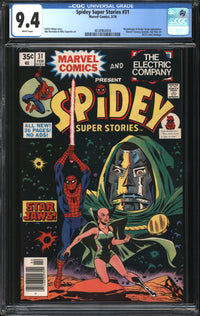 Spidey Super Stories (1974) #31 CGC 9.4 NM