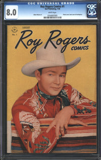 Roy Rogers Comics (1948) # 1 CGC 8.0 VF