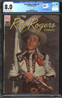 Roy Rogers Comics (1948) # 8 CGC 8.0 VF