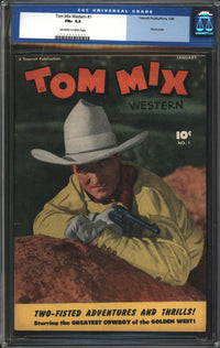 Tom Mix Western (1948) #1 CGC 6.5 FN+