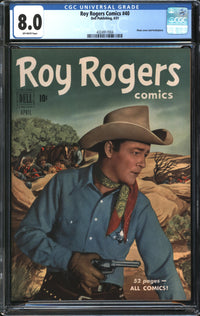 Roy Rogers Comics (1948) #40 CGC 8.0 VF