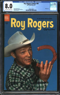 Roy Rogers Comics (1948) #80 CGC 8.0 VF