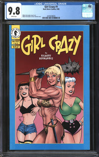 Girl Crazy (1996) #1 CGC 9.8 NM/MT