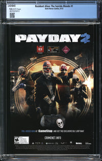 Resident Alien: The Suicide Blonde (2013) #1 CGC 9.8 NM/MT