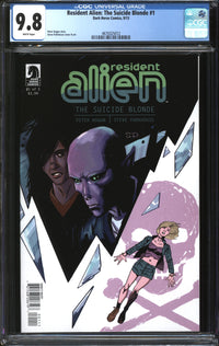 Resident Alien: The Suicide Blonde (2013) #1 CGC 9.8 NM/MT