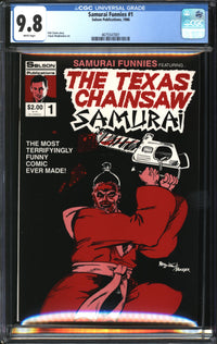 Samurai Funnies (1986) #1 CGC 9.8 NM/MT