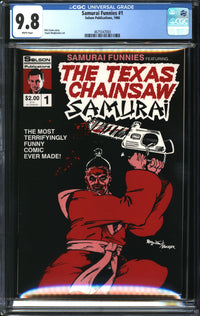 Samurai Funnies (1986) #1 CGC 9.8 NM/MT
