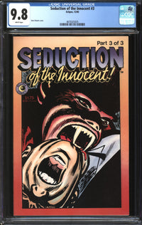 Seduction Of The Innocent (1985) #3 CGC 9.8 NM/MT