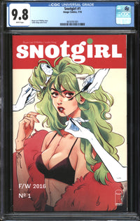 Snotgirl (2016) #1 CGC 9.8 NM/MT