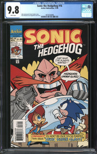 Sonic The Hedgehog (1993) # 16 CGC 9.8 NM/MT