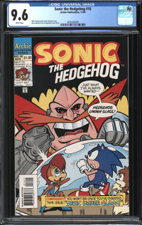 Sonic The Hedgehog (1993) # 16 CGC 9.6 NM+