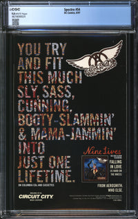 Spectre (1992) #54 CGC 9.8 NM/MT