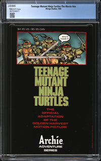 Teenage Mutant Ninja Turtles The Movie (1990) #1 CGC 9.8 NM/MT