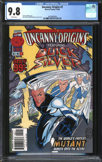 Uncanny Origins (1996) #2 CGC 9.8 NM/MT