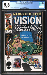 Vision And The Scarlet Witch (1985) # 9 CGC 9.8 NM/MT