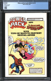 Vision And The Scarlet Witch (1985) # 9 CGC 9.8 NM/MT