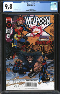 Weapon X (1995) #1 CGC 9.8 NM/MT