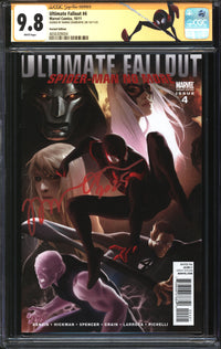 Ultimate Fallout (2011) #1 2 3 4 5 6 Variant Editions CGC Signature Series 9.8 NM/MT All Signed Marko Djurdjevic w/ Sequential CGC Certification Numbers