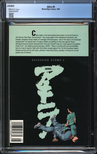 Akira (1988) # 8 CGC 9.8 NM/MT